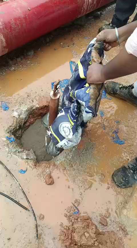 Copper Electrode Earthing work